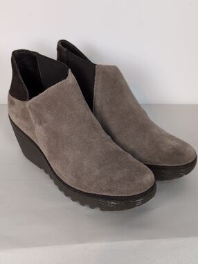 Fly London Suede Ankle Boots